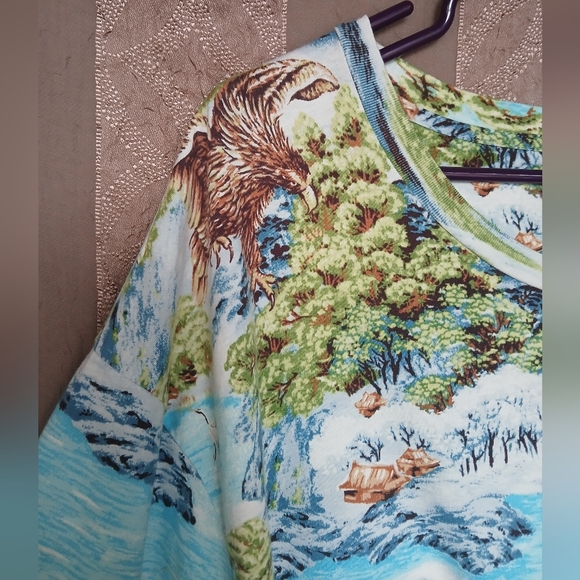 💎 POLO Ralph Lauren Men's Top Tropical Print T-Shirt #0268 - Picture 12 of 14
